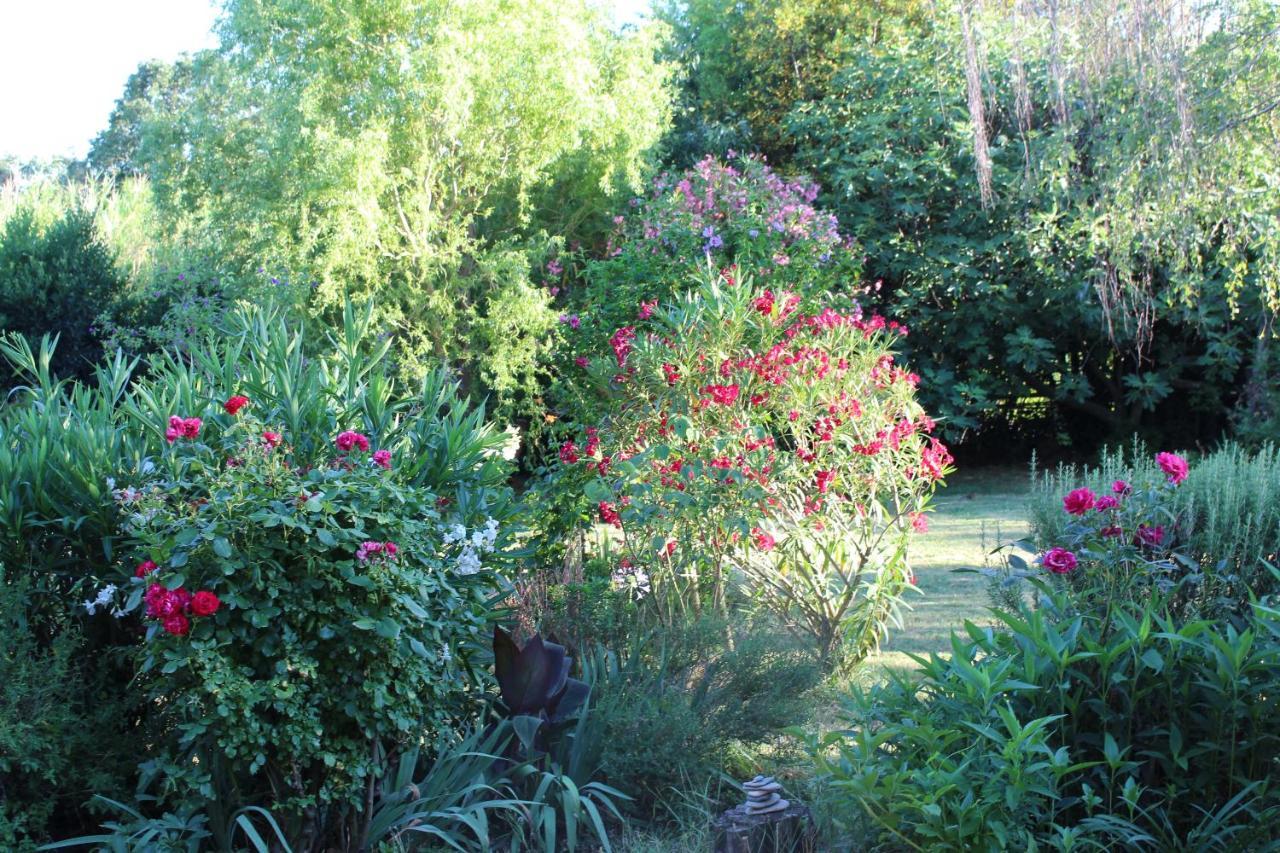 Mas Les Romarins: Tranquil Uzes Retreat with Spacious Garden Exterior photo